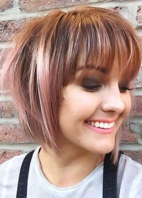 10 Amazing Short Hairstyles With Bangs 2018 - Styles Art
