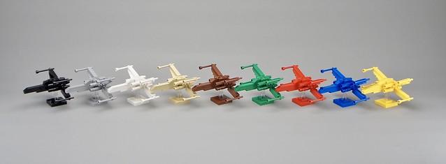 LEGO Monochrome X-wing Fighter Squadron