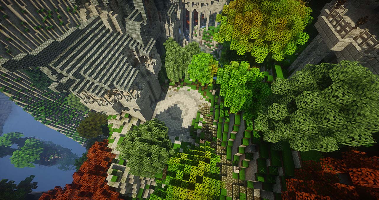 Minecraft Middle Earth By @mcmiddleearth: Rivendell (House of Elrond) – Elven Town Where Fellowship Of The Ring Has Started