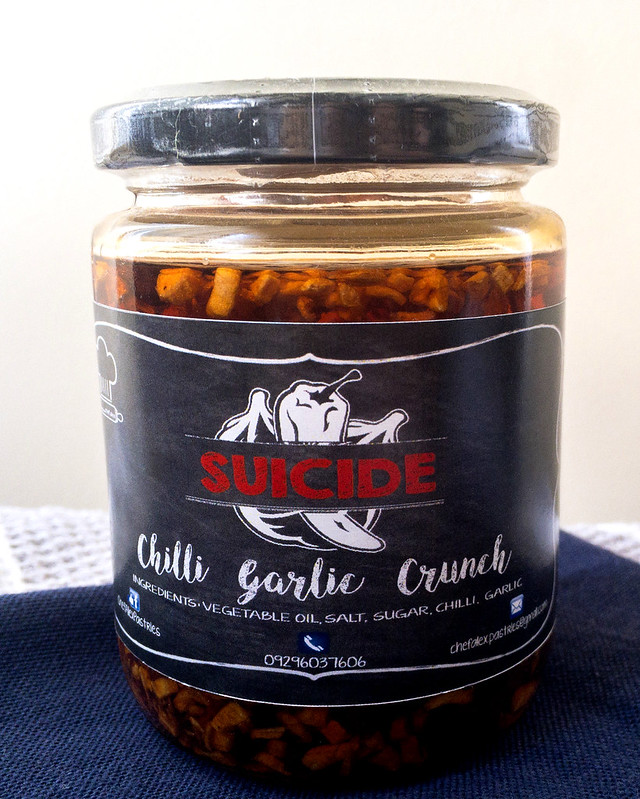 Chef Alex Chili Garlic Crunch in Suicide