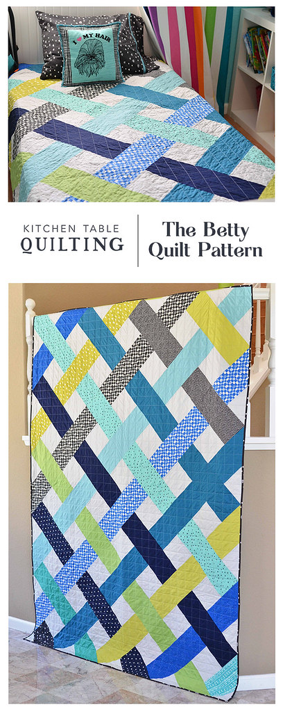 The Betty Quilt Pattern - Kitchen Table Quilting