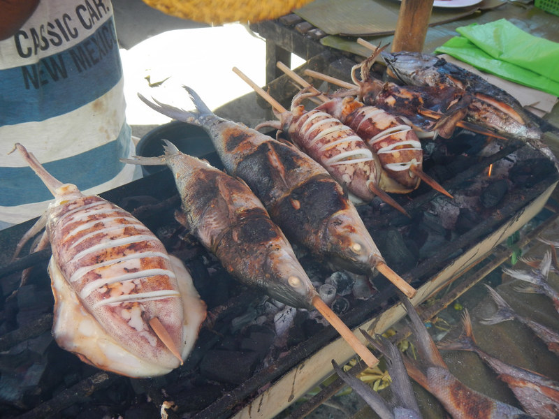 Liloan grilled seafood