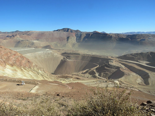 mine coppermine openpit rural morenci arizona