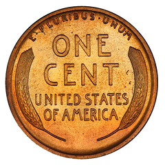 1910 Lincol Cent Matte Proof reverse