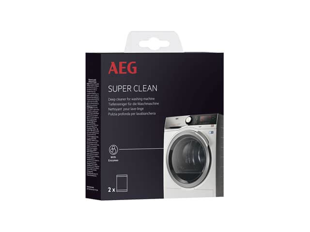 Aeg Super Clean detergente lavatrice per due trattamenti - 0
