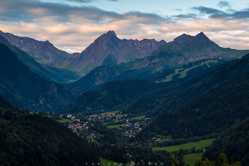 vacances paysage eté montagne leverdesoleil alpes alps landscape mountain summer sunrise lechampel france fr