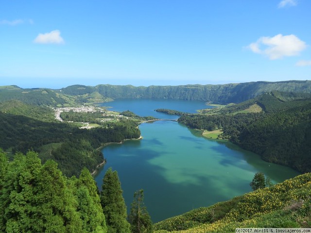 6 días --> SAN MIGUEL - la más popular (Lagos, aguas termales, Furnas...) - Por las diferentes islas de Azores: Terceira, San Jorge,Faial,Flores,San Miguel (1)