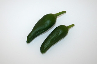 05 - Zutat grüne Chilis / Ingredient green chilis