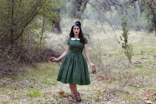 Vintage Inspired by Jackie Haunted Mansion disney bound Inspired Dress