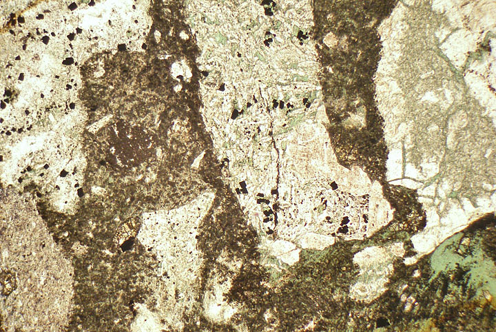 Precambrian Tuff, Charnwood England Thin Section Microscope Slide - Geosec