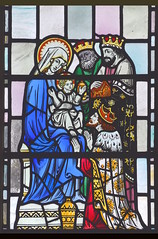 Adoration of the Magi (EL Armitage for Powell & Sons, 1950)