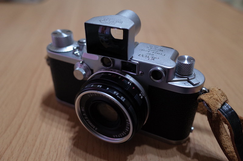 Leica Ⅲf Voigtlander COLOR SKOPAR 35mm F2 5  SBLOO外観