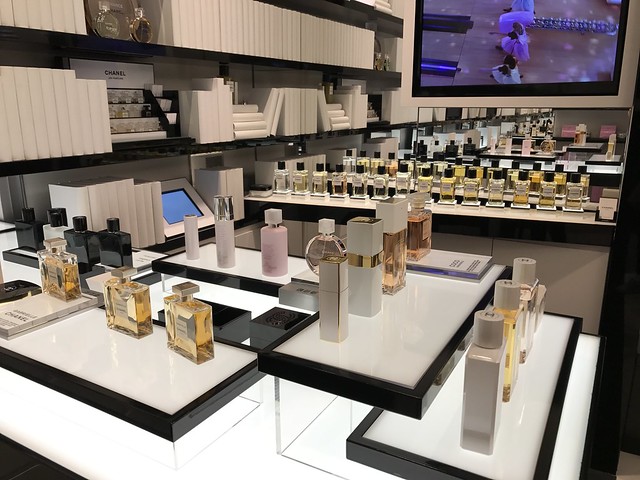 Forum Shops,  Chanel perfumes