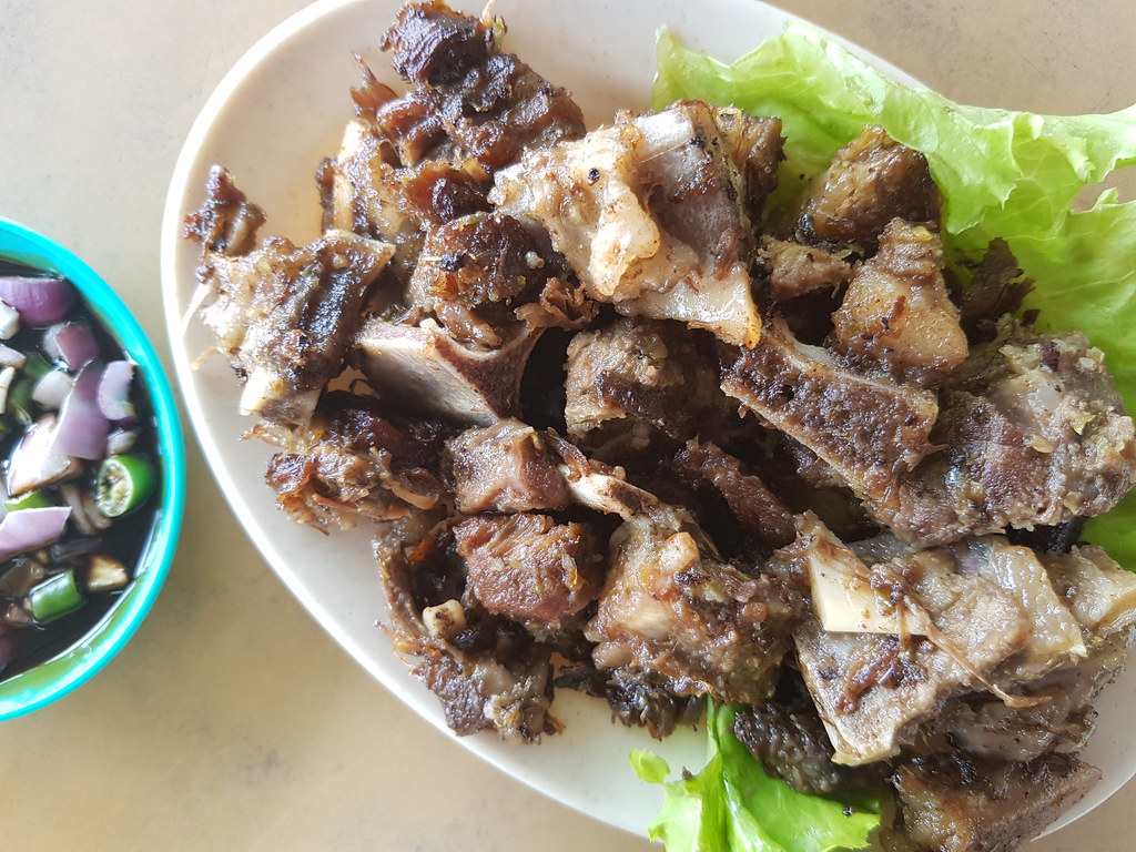 Nasi Kambing Harimau Nangis per plate $15 @ Restoran Sup Subang Masjid