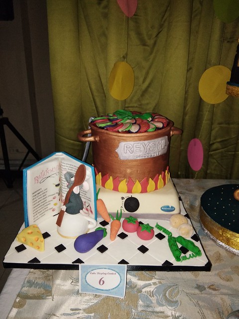 Ratatouille Theme Cake by Sheryll Lyn Basco of Rey-Syl's Cakes & Pastries