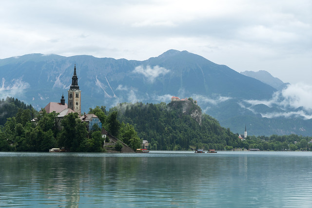 Lake Bled in the Mists