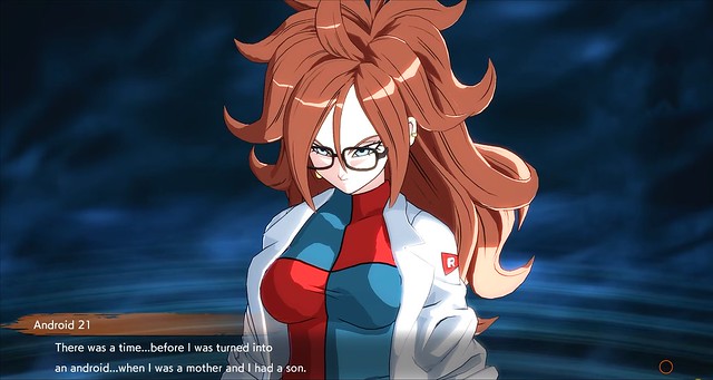 Dragon Ball FighterZ - Android 21'in Planı