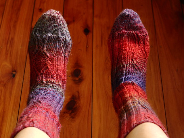 Multicoloured House Socks