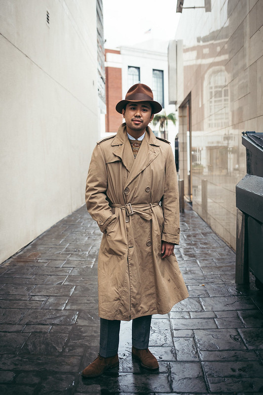 The Vintage Trench Coat | a little bit of rest