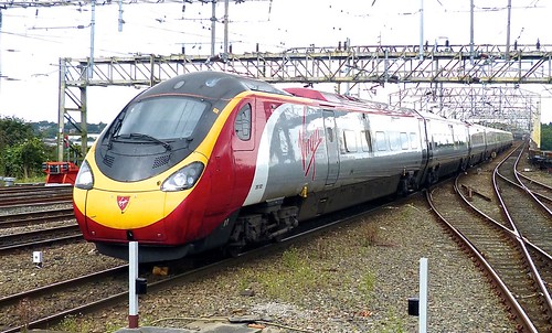Class 390 ‘Virgin Rail’ No. 390 002. Alstom Pendolino EMU on Dennis Basford’s railsroadsrunways.blogspot.co.uk’