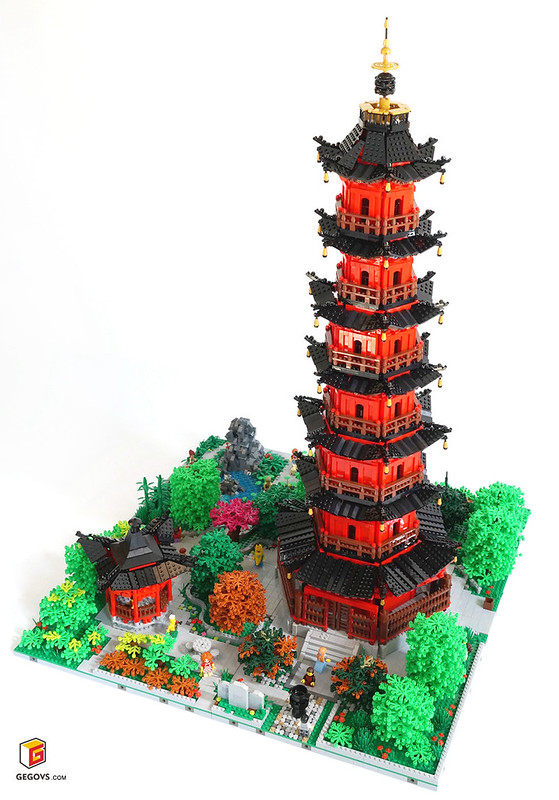 Tianfeng Tower legoMOC