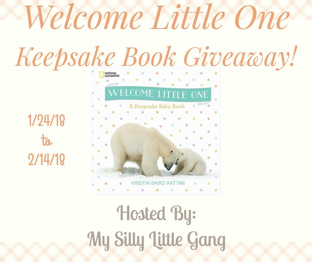Welcome Little One Keepsake Book Giveaway