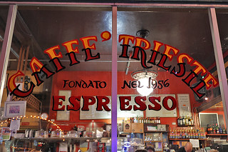 Caffe Trieste - Sign