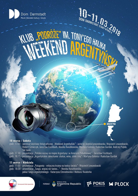Weekend Argentyński w Płockim Ośrodku Kultury 10-11.03.2018
