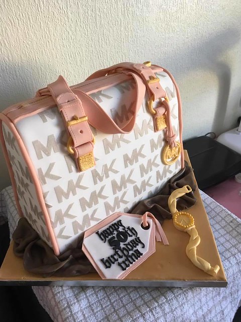 MK Handbag Cake by Lorrie's Cakes
