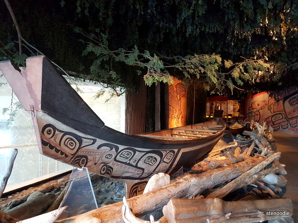 Canoe in Canadian Museum of History 