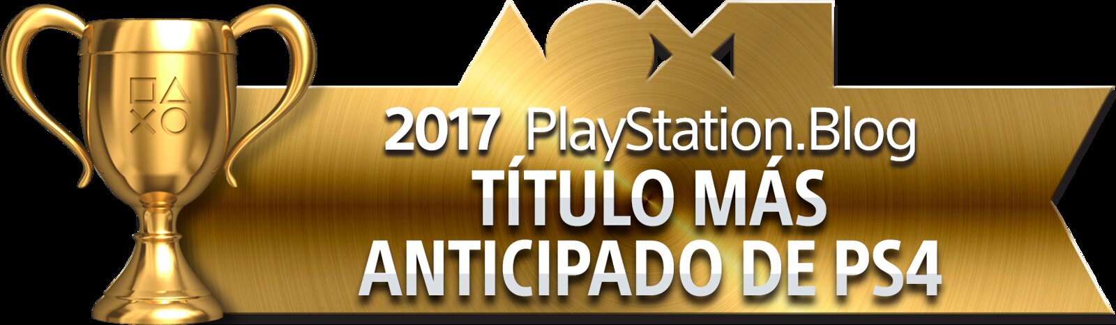 PlayStation Blog Game of the Year 2017 - Most Anticipated PS4 Title (Gold)