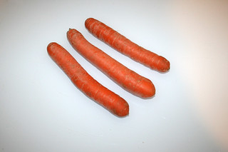 01 - Zutat Möhren / Ingredient carrots