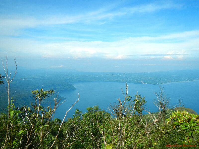 View of Taal Lake from Mt. Maculot's Summit