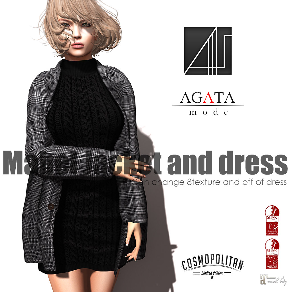 Mabel Jacket and dress @ Cosmopolitan