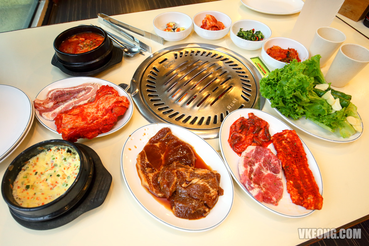 Korean bbq buffet