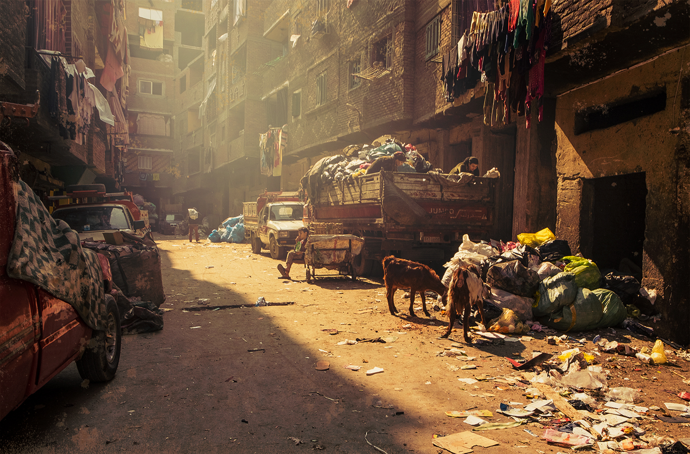 Жаль, что эти фотографии не передают запах: Город мусорщиков в Каире