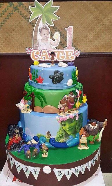 Moana Themed Cake by Carol Laderas of Carol & Glenn's Costum Cake