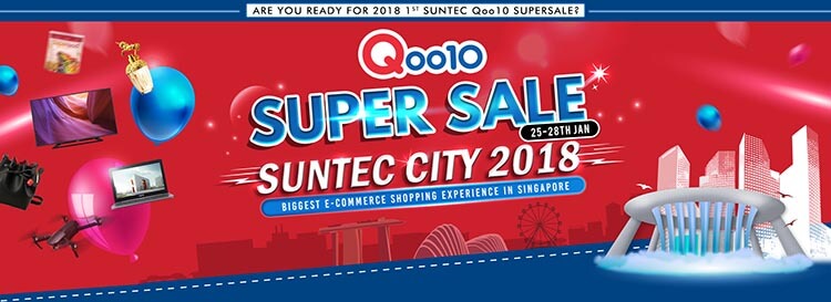 Qoo10 Super Sale 2018 @ Suntec City