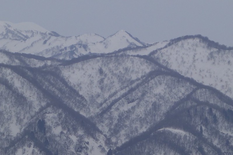 HAKUSAN Mountain range from Mt. KIGOYAMA