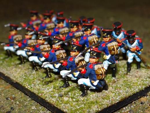 Bringing 43 yr old miniatures to life - Airfix French Line Infantry 39435395604_d9d49eb66d_z