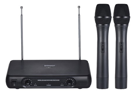 ammoon VHF Wireless Microphone System (2)