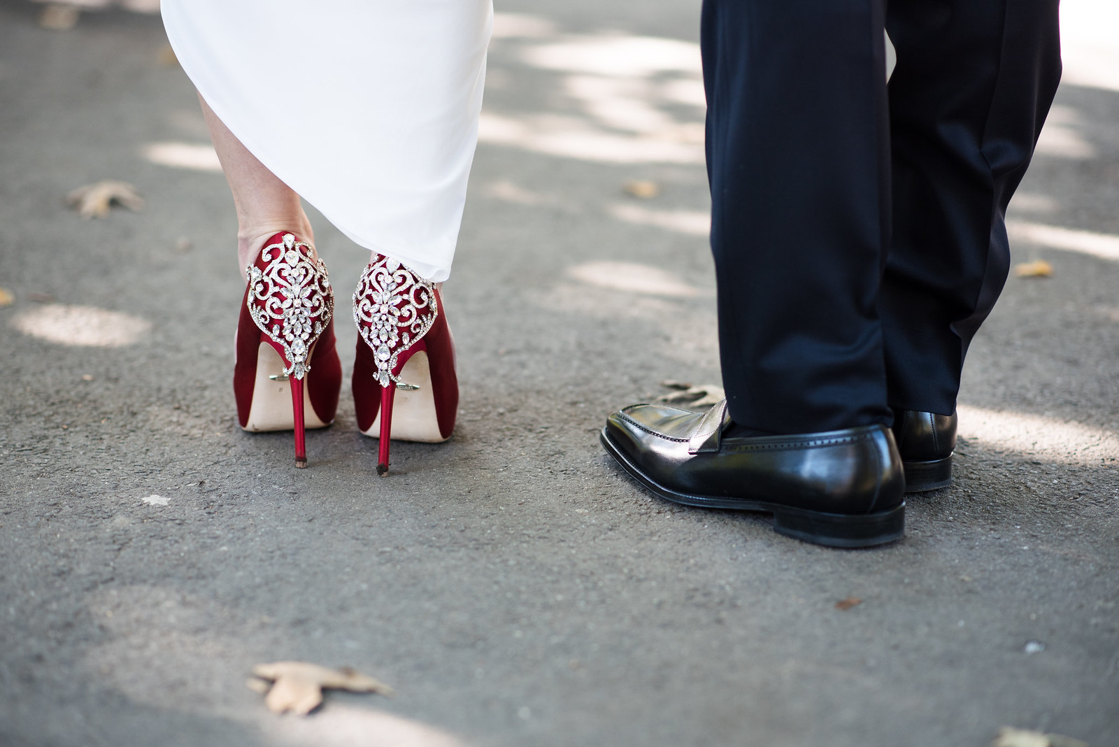 Red Wedding Shoes on juliettelaura.com