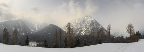 p2277163ap2277166p1ma3 koaxial view landscape nature clouds mist fog snow winter 2018 berge mountains achensee trees