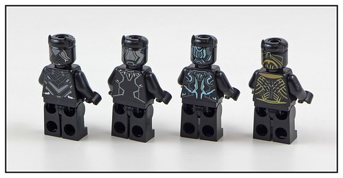 LEGO Marvel Super Heroes Black Panther 76099 & 76100 figures 03