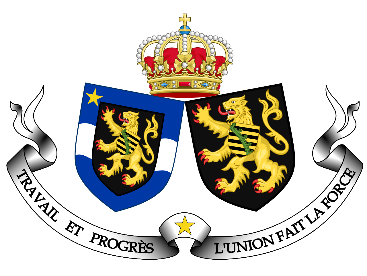 Greater Coat of Arms of Belgian Congo