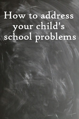 How to address your child's school problems