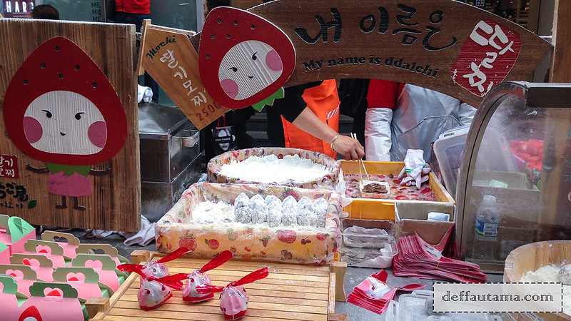 5 hari di Seoul - Strawberry Mochi