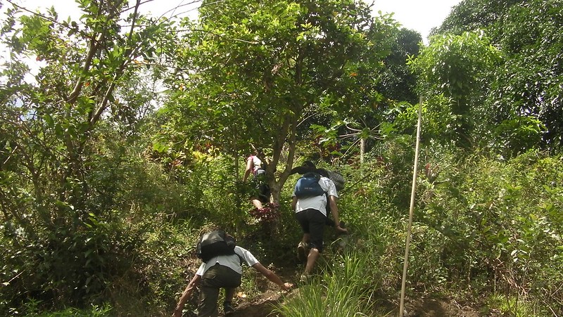 steep trail