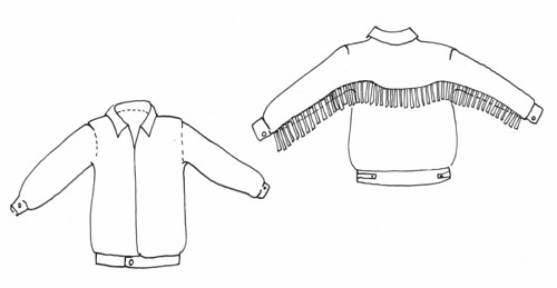 Xander's jacket sketch