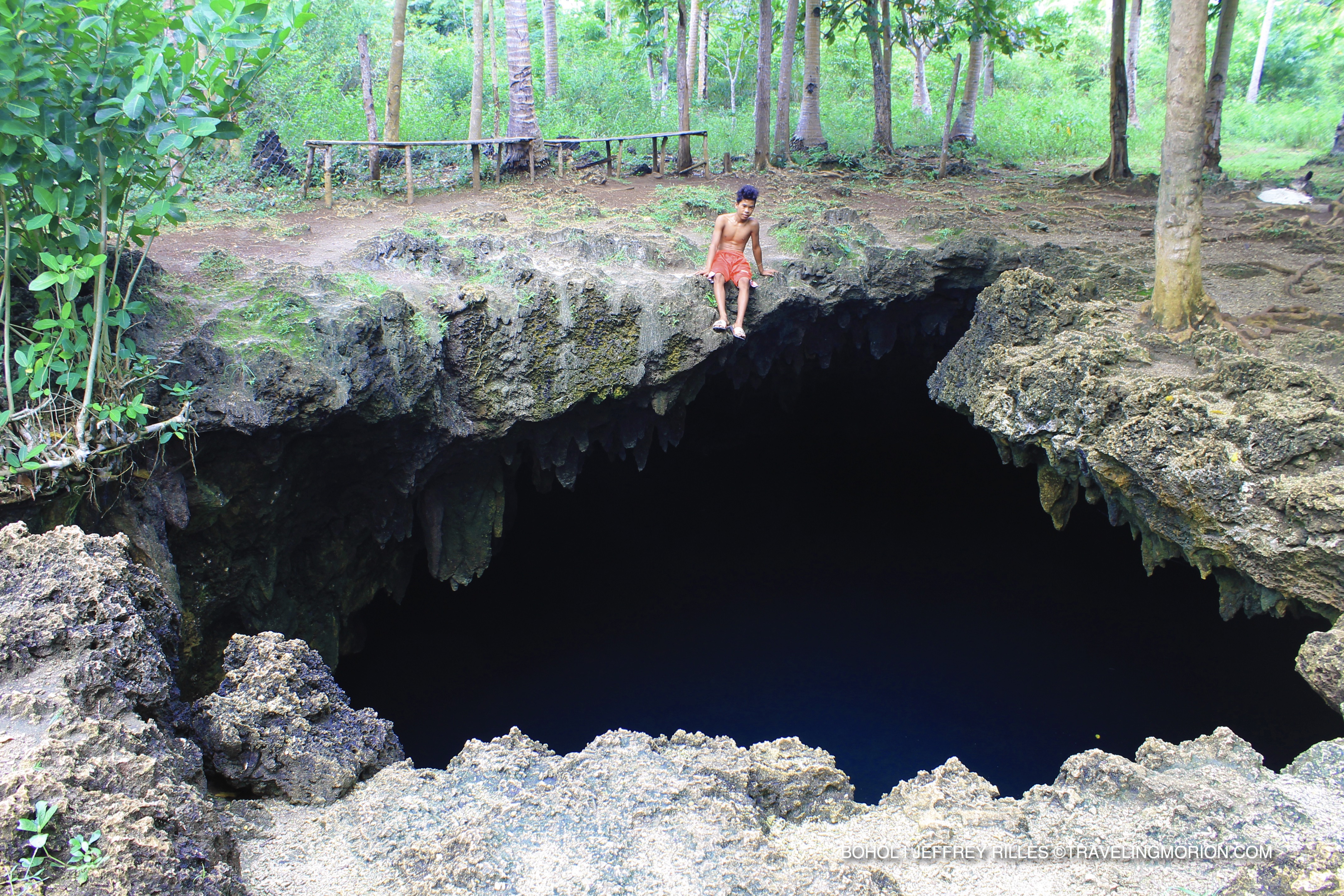 Cabagnow Cave Pool in Anda, Bohol